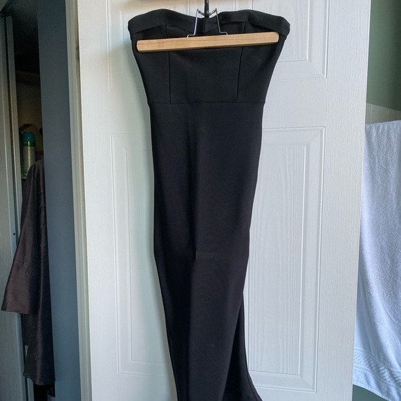 House of CB Fabrizia Black Strapless Dress size XS - Picture 3 of 4
